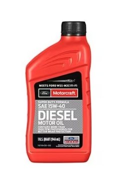 Motorcraft 15w40 super diesel  1/4