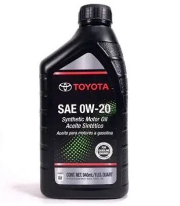 Toyota sae 0w20 full sythetic 1/4