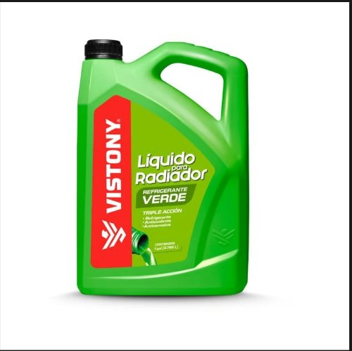 Vistony Líquido para Radiador Verde Galon 6/1