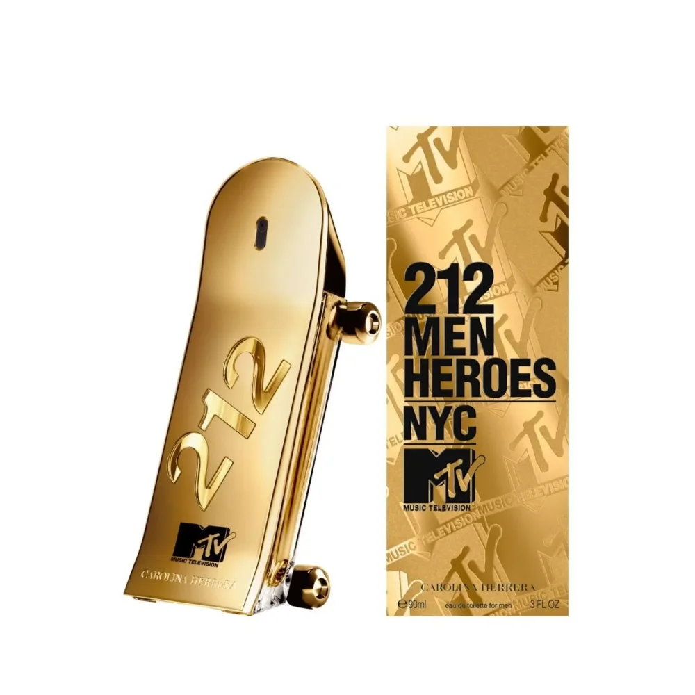 Carolina Herrera 212 Men Heroes NYC MTV EDT 3.0OZ