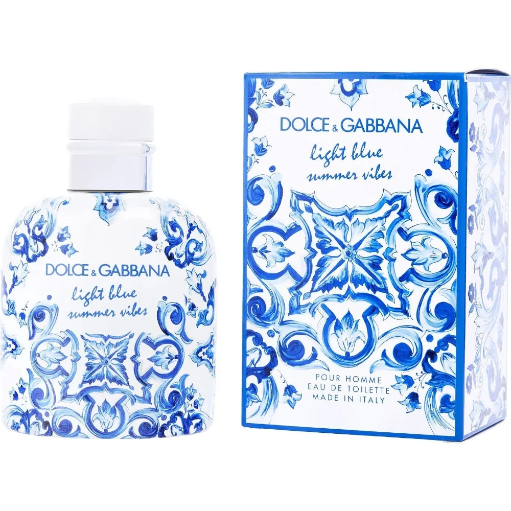 Dolce & Gabbana Ligth Blue Summer Vibes Man Pour Homme EDT 4.2OZ