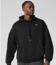 Hoodie ALO negra
