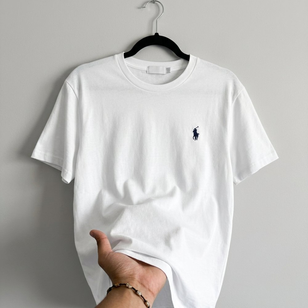 Playera polo Ralph lauren OG blanca