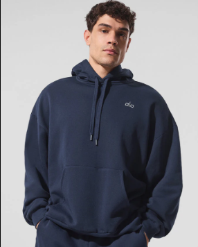 Hoodie ALO azul navy