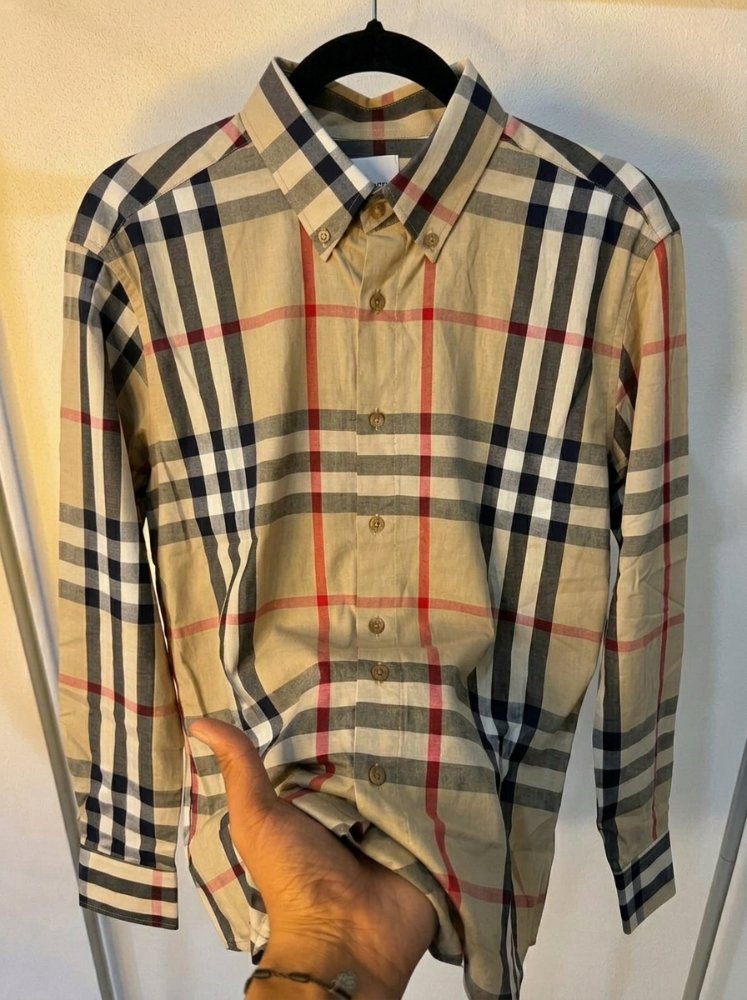 camisa de botones BURBERRY