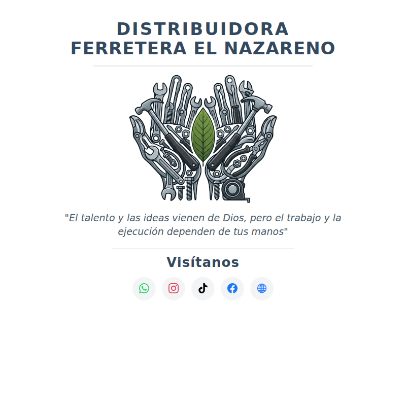 Distribuidora Ferretera el Nazareno