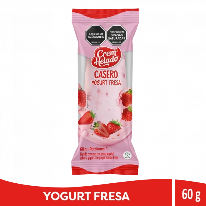Casero de Yogurt Fresa