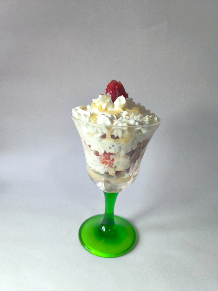 Fresas con crema