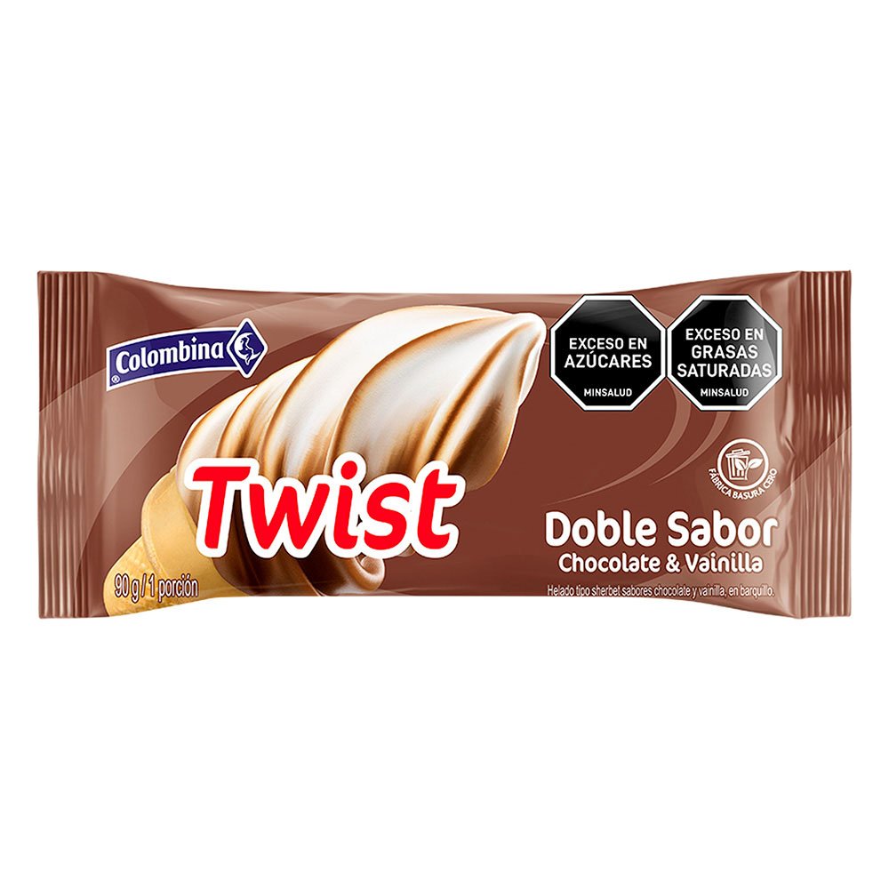 Cono Twist Chocolate & Vainilla