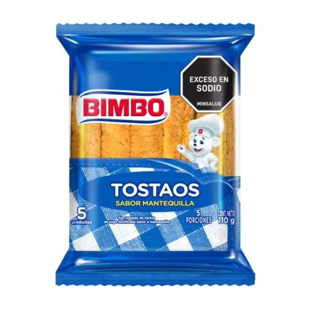 Tostadas bimbo