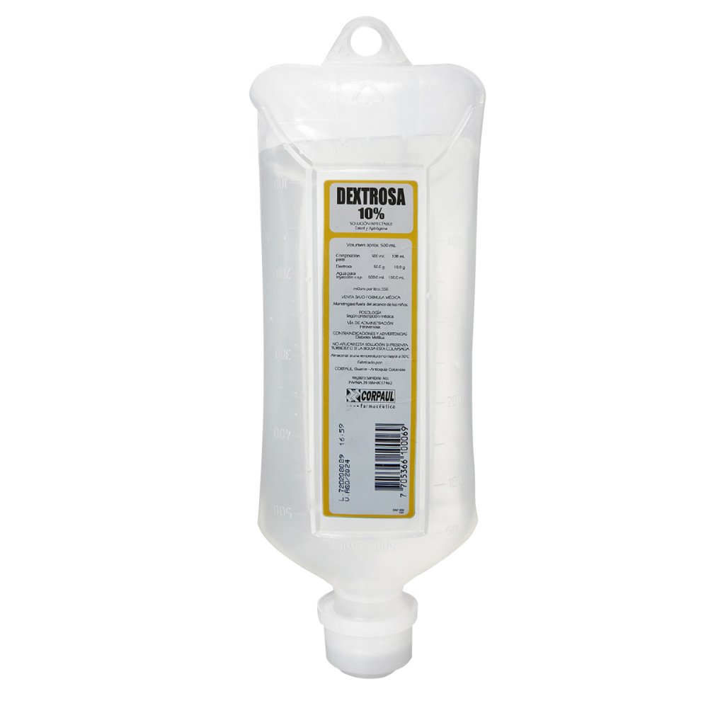 Dextrosa Al 10% 500ml