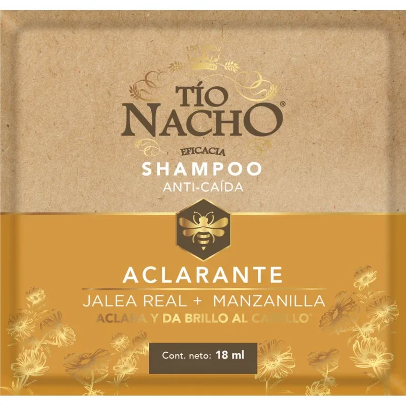 Shampoo tio nacho sobre