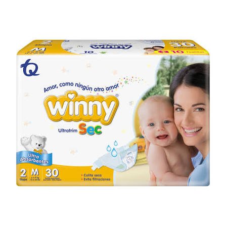 Pañal winny E2 *30