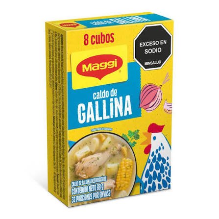 MAGGI CALDO GALINA x8