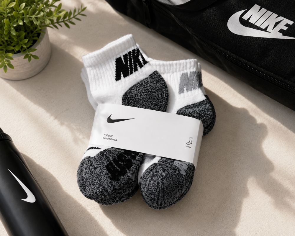 Medias Nike Cushioned 6 Pares Niños 10C-3Y