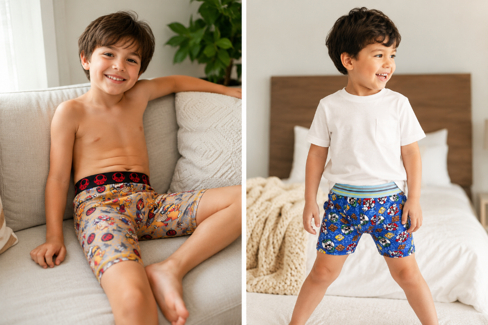 Bóxer infantil Super Mario Talla 6