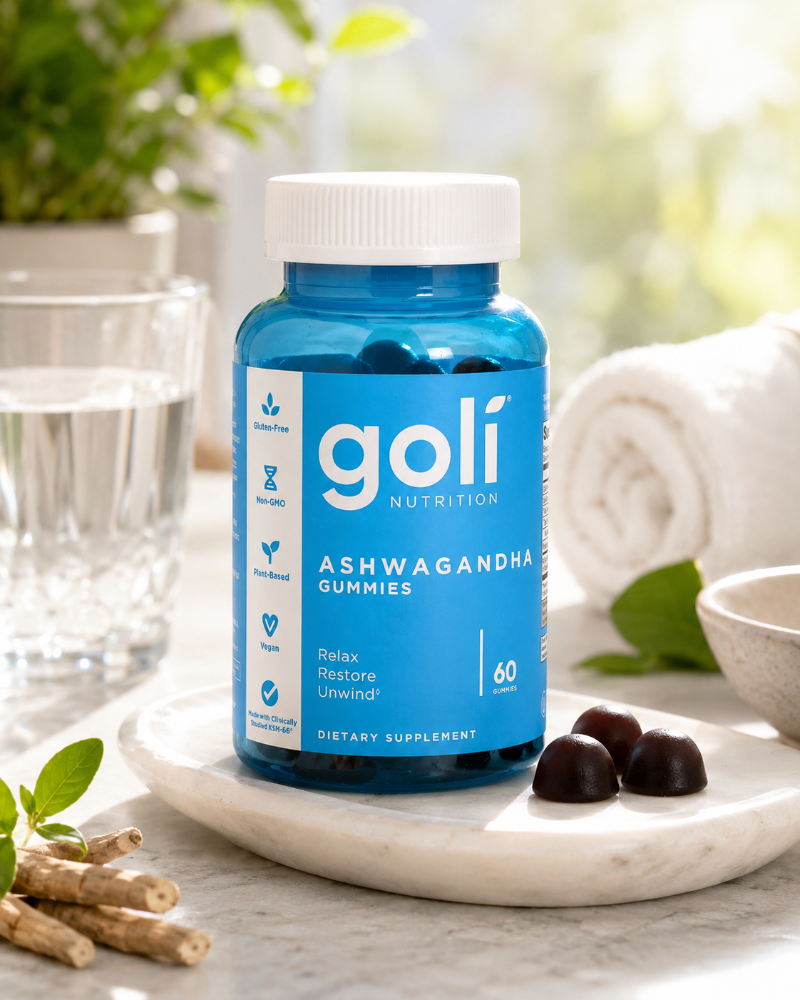 Goli Nutrition, Ashwagandha Gummies, 60 Gummies
