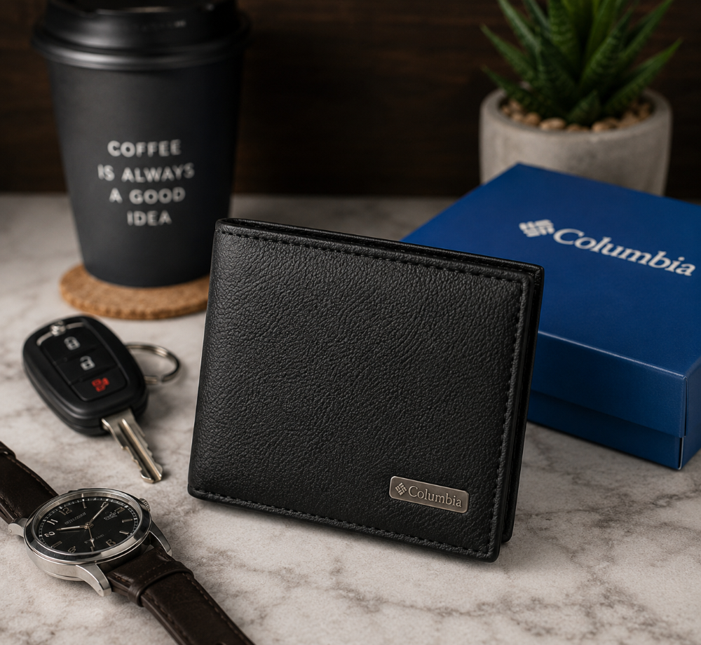 Billetera Columbia Negra