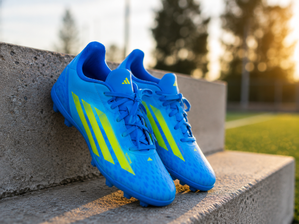 Tacos Adidas Fútbol Azul 1USA