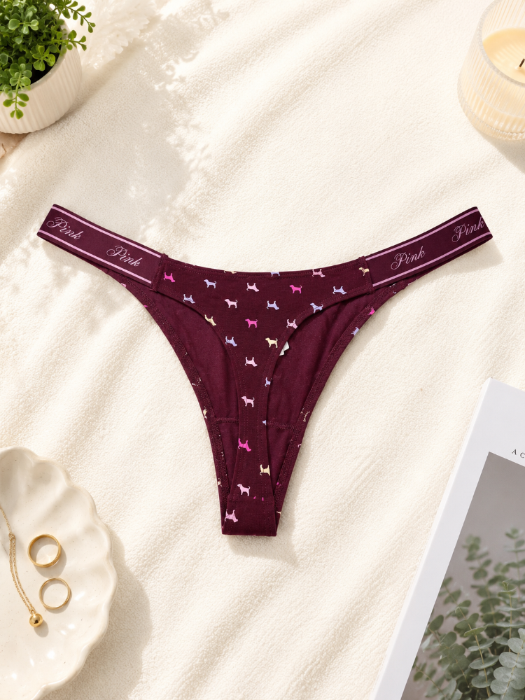 Bikini Pink Vino Perritos Talla M