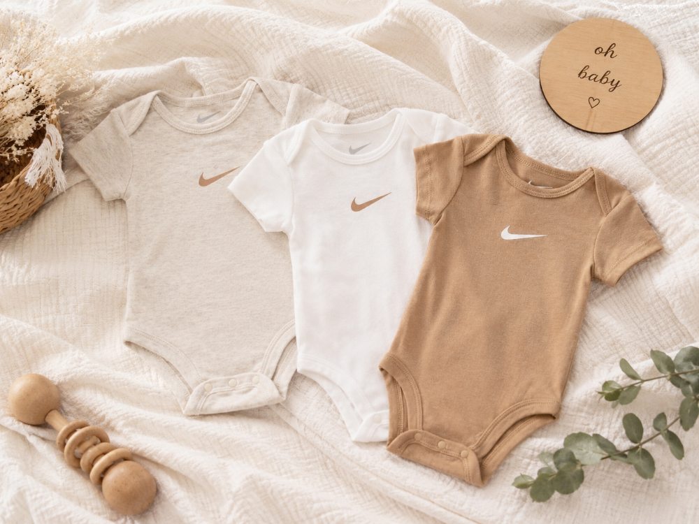 3 pack Mamelucos NIKE 6M