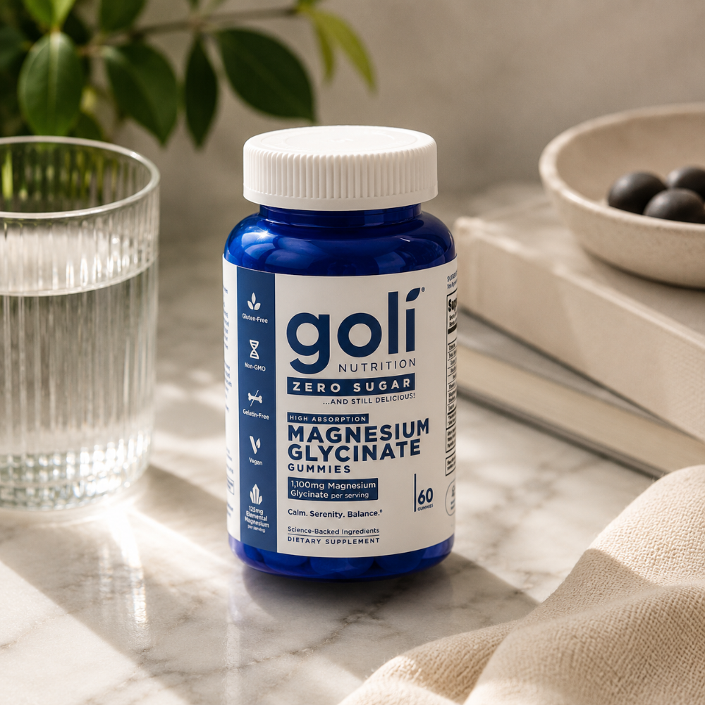 Goli Magnesium Glycinate Gummies 60 Gomitas