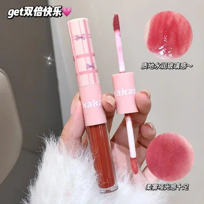 KAKASHOW BRILLO LABIAL DOBLE MATTE Y EFECTO ESPEJO C393 X1