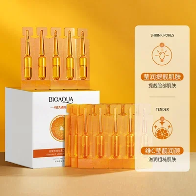 00506 BIOAQUA AMPOLLA SERUM ANTIOXIDANTE CON VITAMINA C 2ML 20PCS X1