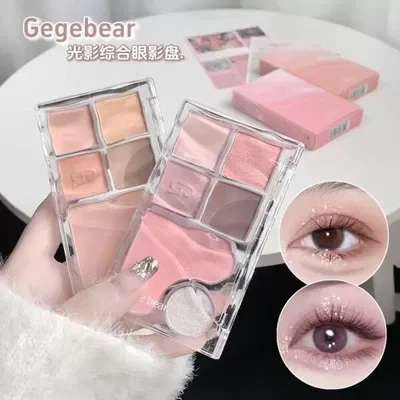 GEGE BEAR PALETA DE SOMBRAS E ILUMINADOR GX2006 X1