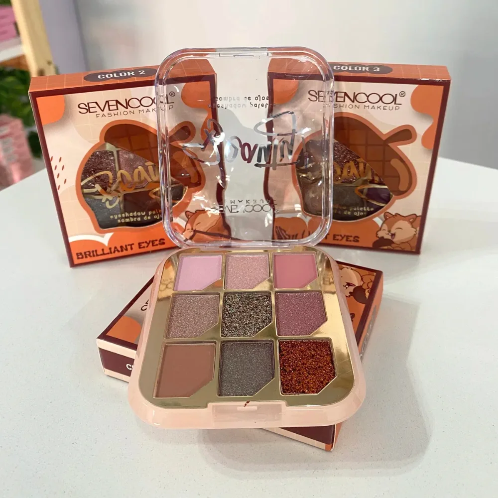 SEVENCOOL PALETA DE SOMBRAS BELLOTA 9080 X1