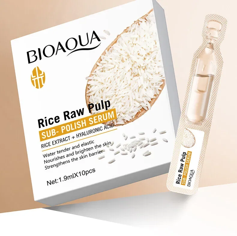 BIOAQUA AMPOLLAS SERUM HIDRATANTE ARROZ 10PCS 96506 X1