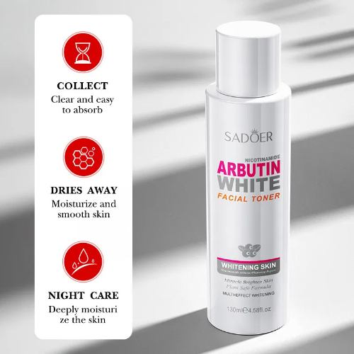 SADOER TÓNICO FACIAL HIDRATANTE NIACINAMIDA Y ARBUTINA 130ML 43962 X1