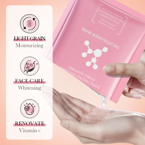 BIOAQUA MASCARILLA FACIAL HIDRATANTE NIACINAMIDA 08145 X1