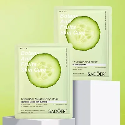 80823 SADOER MASCARILLA FACIAL DE PEPINO HIDRATANTE X1