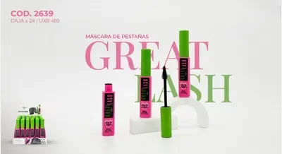 TEJAR MÁSCARA DE PESTAÑAS GREAT LASH 2639 x1