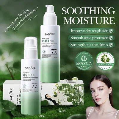 86440 SADOER LOCION FACIAL CON 77% HOUTTUYNIA CORDATA Y ÁCIDO HIALURÓNICO 130ML X1