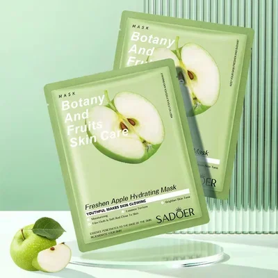 13675 SADOER MASCARILLA FACIAL DE MANZANA HIDRATANTE X1