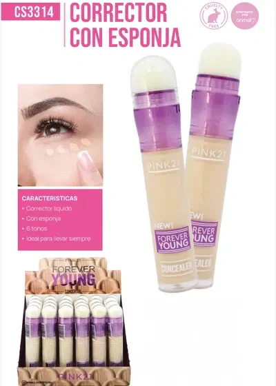 PINK 21 CORRECTOR ESPONJA CS3314 X1