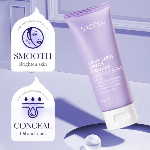 SADOER LIMPIADOR FACIAL ANTIOXIDANTE SEMILLAS DE UVA 100G 05809 X1