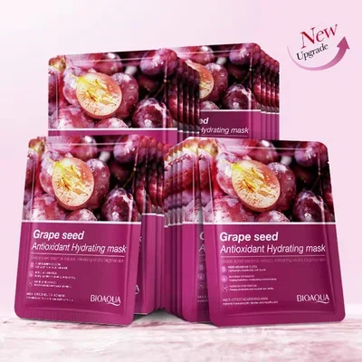 BIOAQUA MASCARILLA FACIAL ANTIOXIDANTE SEMILLAS DE UVA 56211 X1