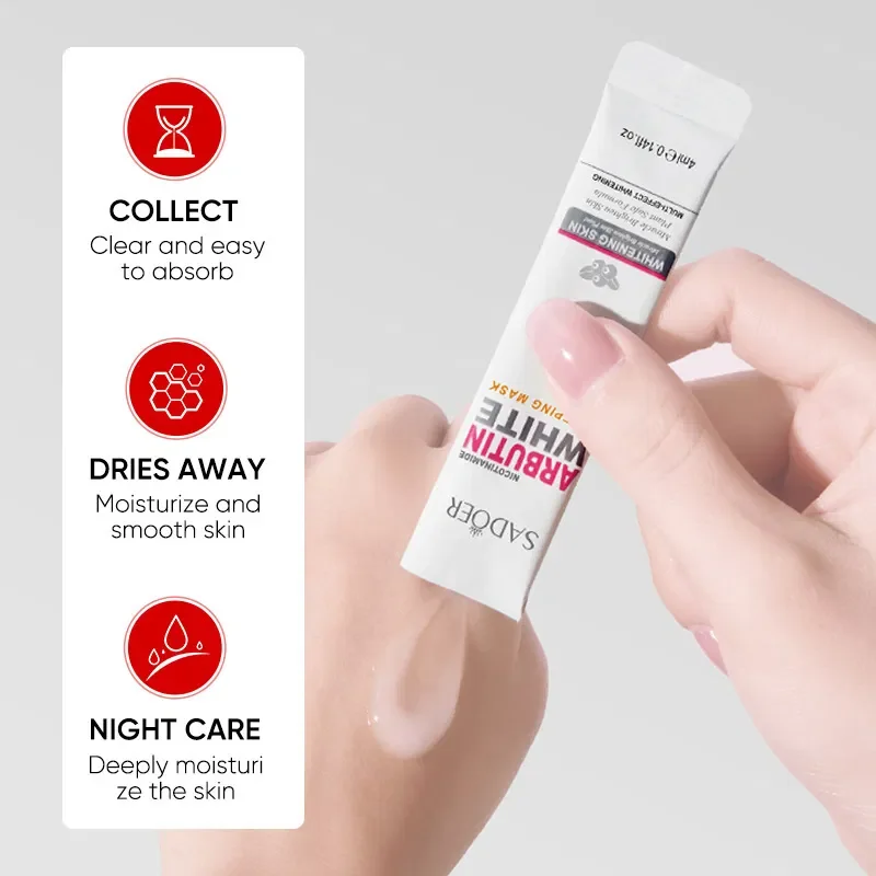 SADOER MASCARILLA NOCTURNA EN GEL NIACIN+ARBUT 4ML 93516 X1