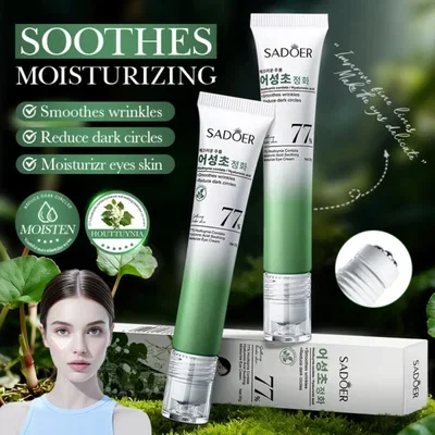 86471 SADOER CONTORNO DE OJOS 77% HOUTTUYNIA CORDATA Y ÁCIDO HIALURÓNICO 20G X1