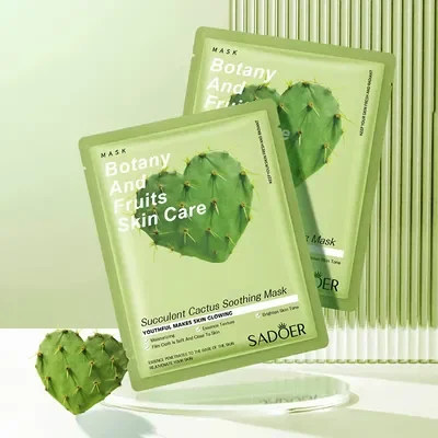 SADOER MASCARILLA FACIAL CACTUS CALMANTE 13705 X1
