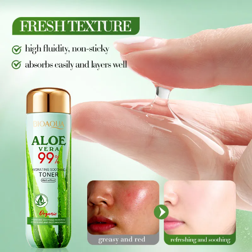 BIOAQUA TONICO FACIAL HIDRATANTE ALOE VERA 130ML 14733 X1