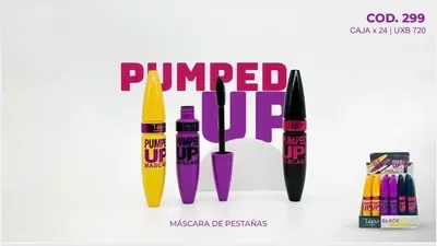 TEJAR MÁSCARA DE PESTAÑAS PUMPED UP 299 X1