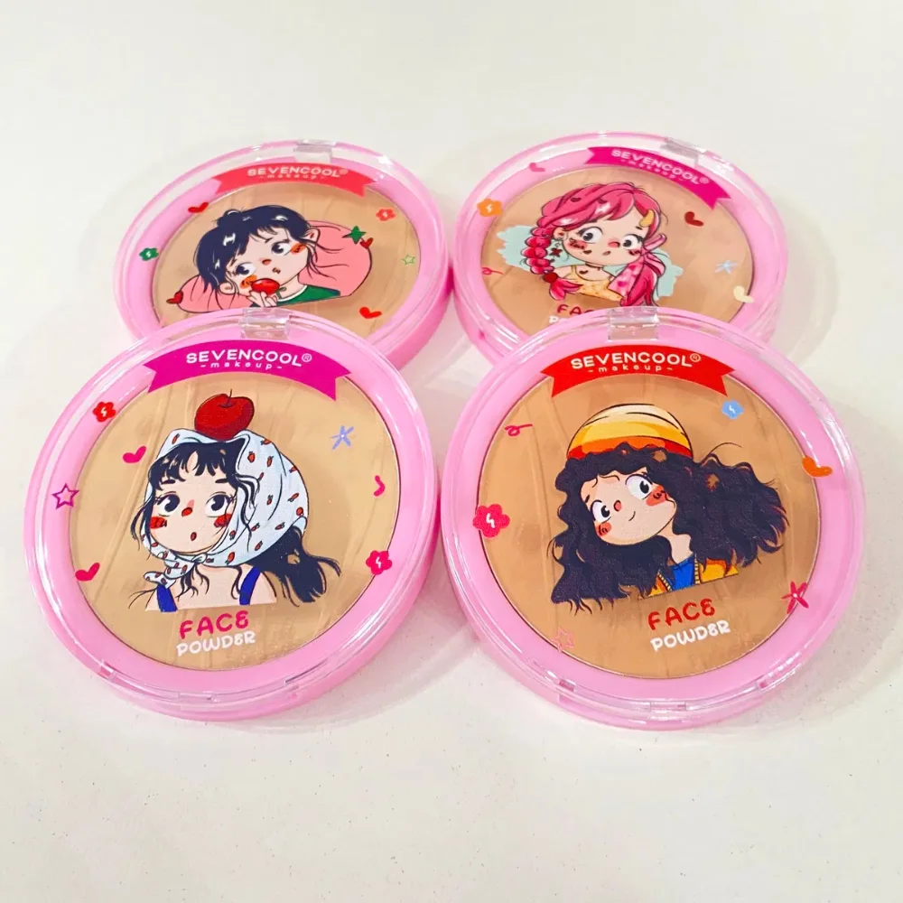 SEVENCOOL POLVO COMPACTO FACE POWDER YEAH 9100A X1
