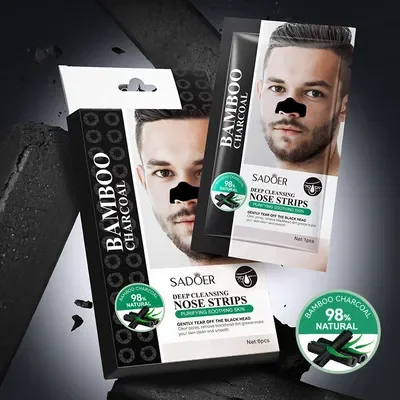 SADOER BANDA NASAL DE CARBON PARA HOMBRE 6PCS 57195 X1