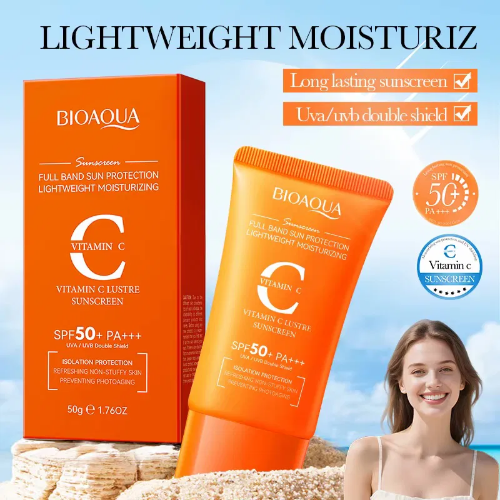 BIOAQUA PROTECTOR SOLAR VITAMINA C SPF50+PA+++ 50G 81681 X1