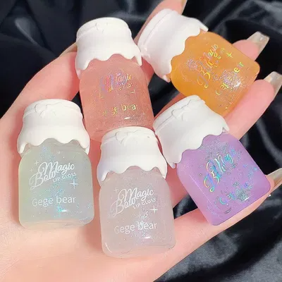 LABIAL GLOSS GLITTER MÁGIC BOW GEGE BEAR GX1006 x1