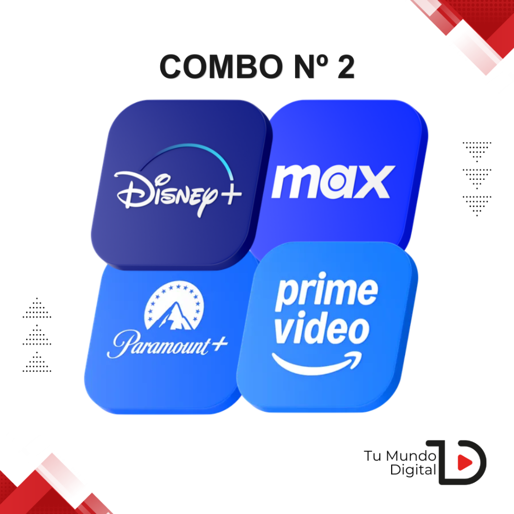 COMBO 2 I 1 PANTALLA POR SERVICIO 30 DIAS